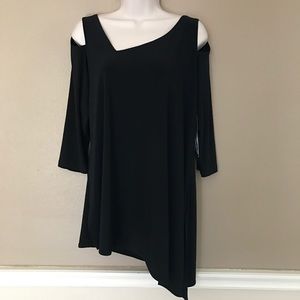 NWT Black Sympli The Best High End Boutique Blouse